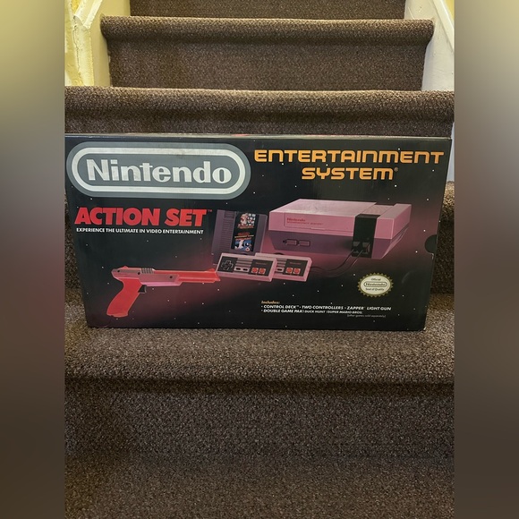 Nintendo Other - Nintendo Entertainment System Action NES Styrofoam included box only